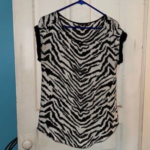 Zebra print Express blouse